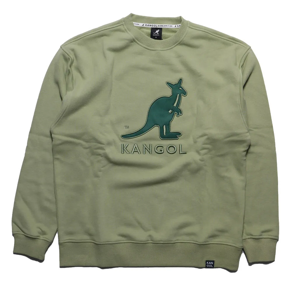 KANGOL 長袖 大學T 淺藍 胸前小LOGO 圓領 女 6252100381 歷史價格詳細信息