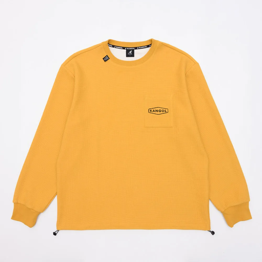 KANGOL 長袖 奶茶 淺綠 刺繡LOGO 抽繩 大學T 女 63521002- 歷史價格詳細信息