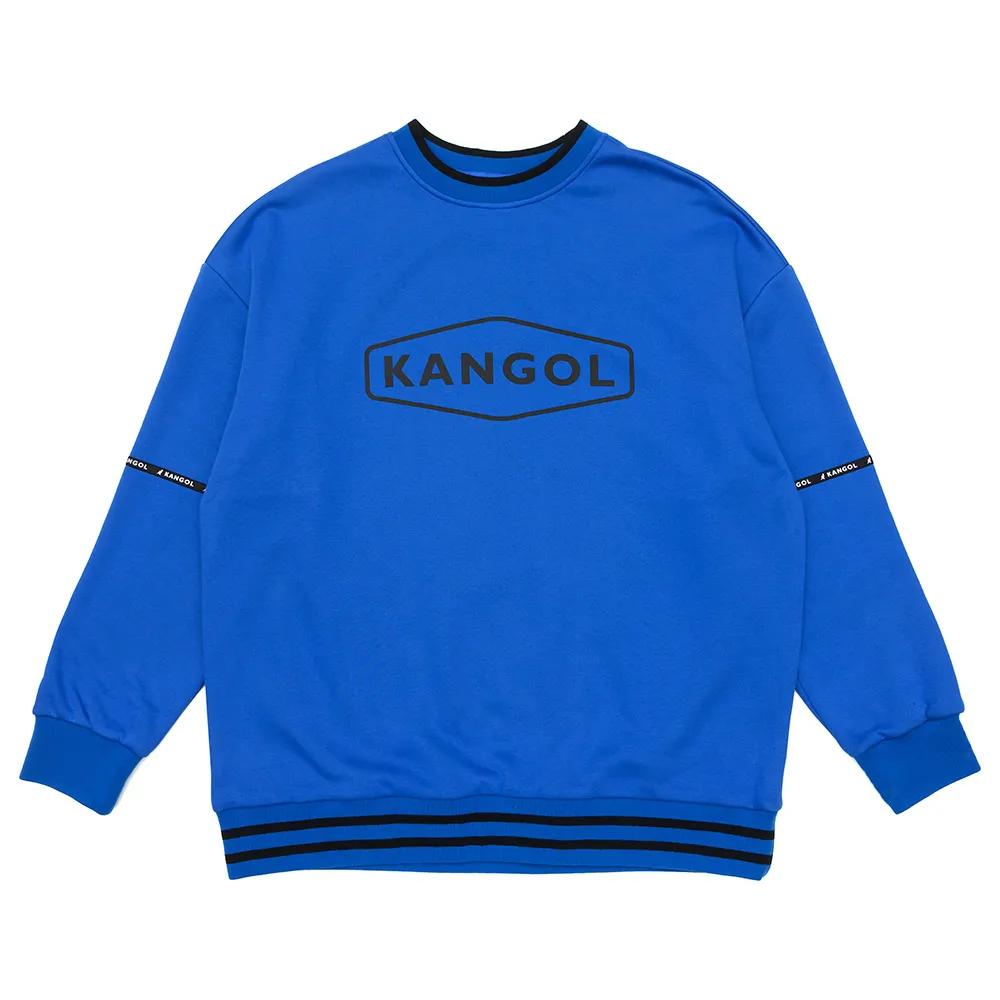 KANGOL 長袖 大學T 寶藍 黑框英文 LOGO條紋 鬆緊 中性 6255100282 價格比較,價格查詢,歷史價格詳細信息
