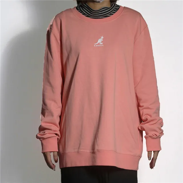 KANGOL 大學T 粉紅 LOGO 棉 長袖 上衣 中性 6055101641 歷史價格詳細信息