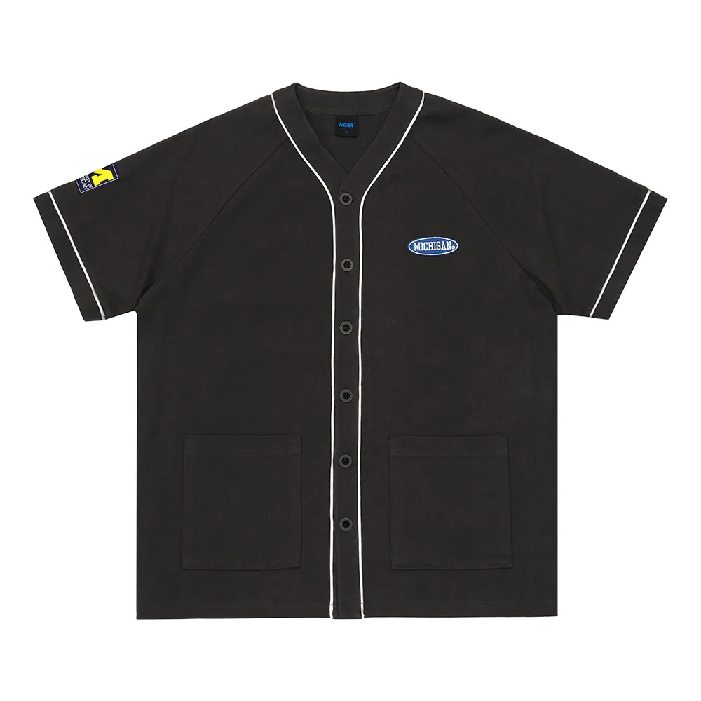 NCAA 棒球 外搭 襯衫 72251472 密西根 Michigan 北卡 UNC 短袖 輕薄 涼感 運動風 洋蔥穿搭 歷史價格詳細信息
