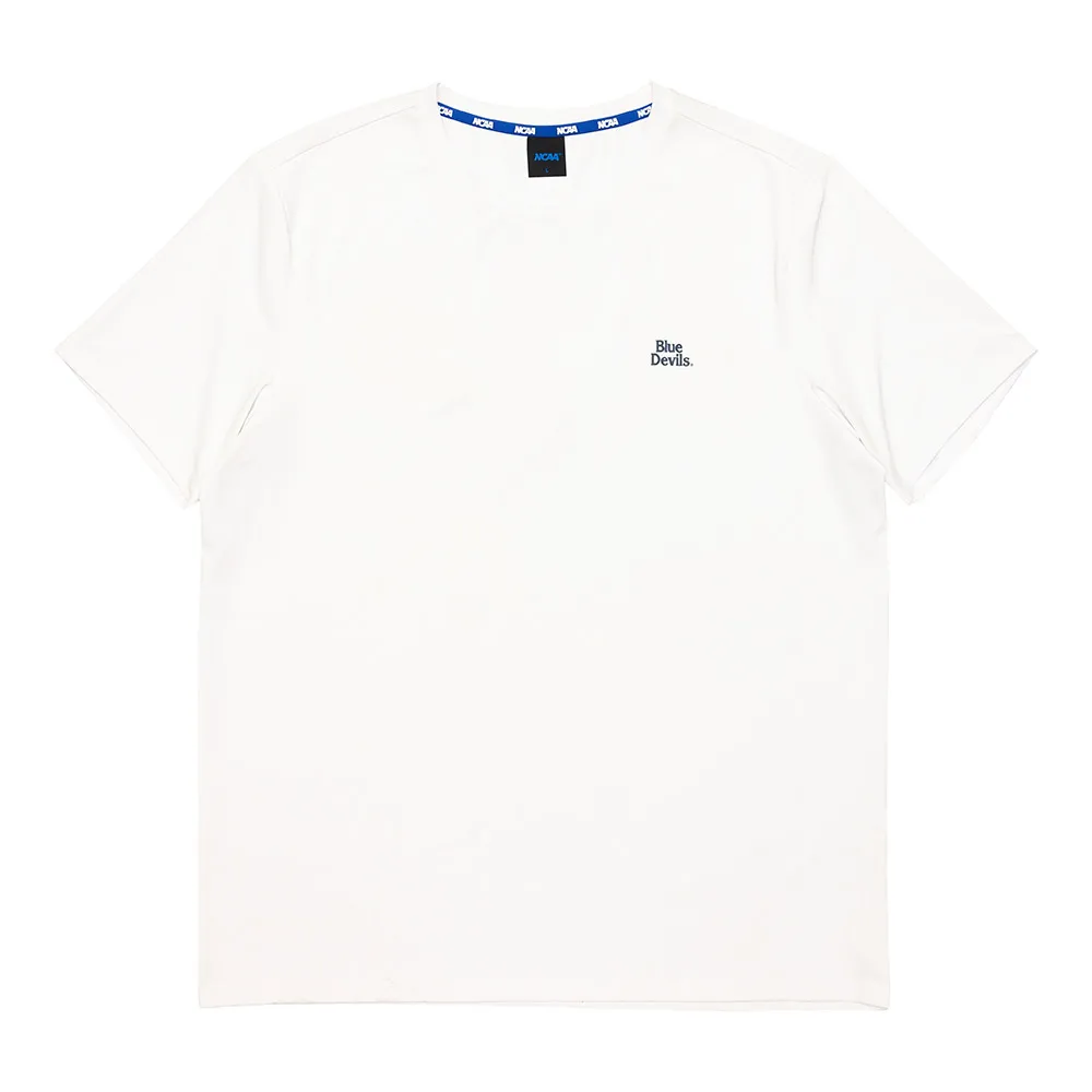 NCAA 短T 藍魔 中性 黑藍 胸小LOGO 背後英文 休閒 男女 7225102020 歷史價格詳細信息