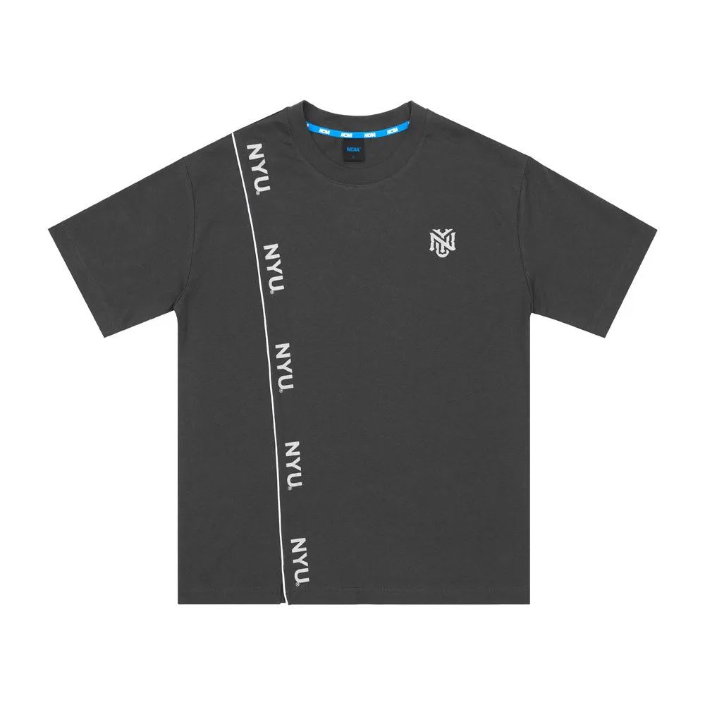 NCAA 短T 紐約大學 條紋上衣 淺紫 藍綠條 棉 休閒 男 7225100291 歷史價格詳細信息