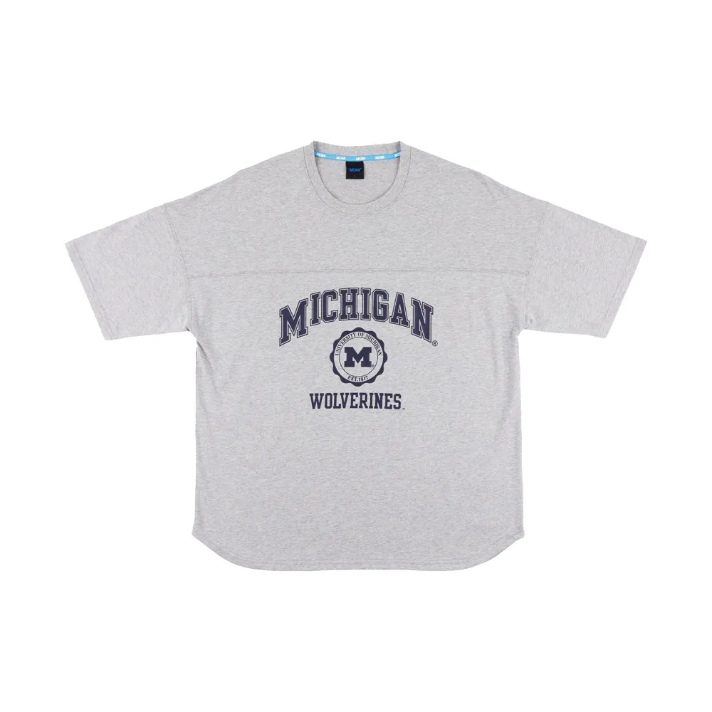 NCAA 短T 中性 粉紫 渲染 棉 休閒 男女 7225100491 歷史價格詳細信息