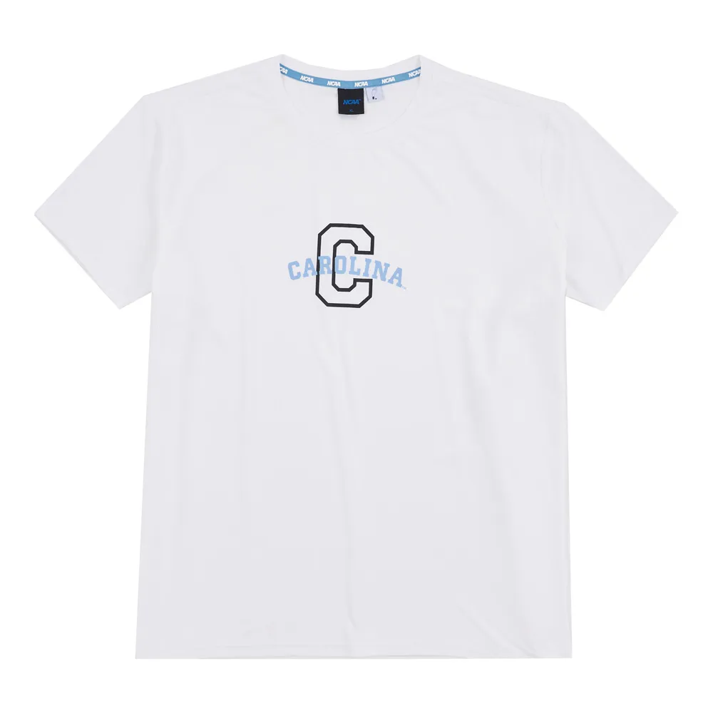 NCAA 短T 中性 灰藍 渲染 棉 休閒 男女 7225100410 歷史價格詳細信息