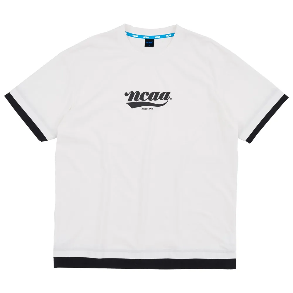 NCAA 短T 白 彩色 刺繡LOGO 基本款 棉T 中性 7325103400 歷史價格詳細信息