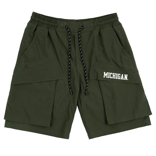 NCAA 短褲 密西根 深灰 抽繩短褲 男 7221555013 歷史價格詳細信息