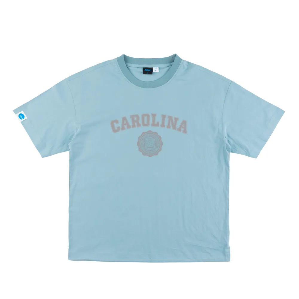 NCAA 短T 中性 灰藍 渲染 棉 休閒 男女 7225100410 歷史價格詳細信息