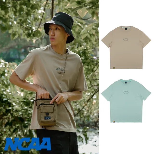 NCAA 短T 中性 粉紫 渲染 棉 休閒 男女 7225100491 歷史價格詳細信息