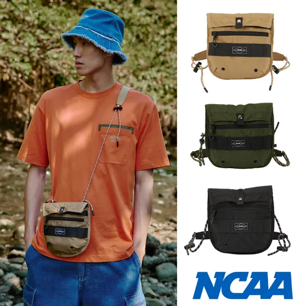 NCAA 側背包 黑深橘 撞色 拼接 格紋 小包 7325171650 歷史價格詳細信息