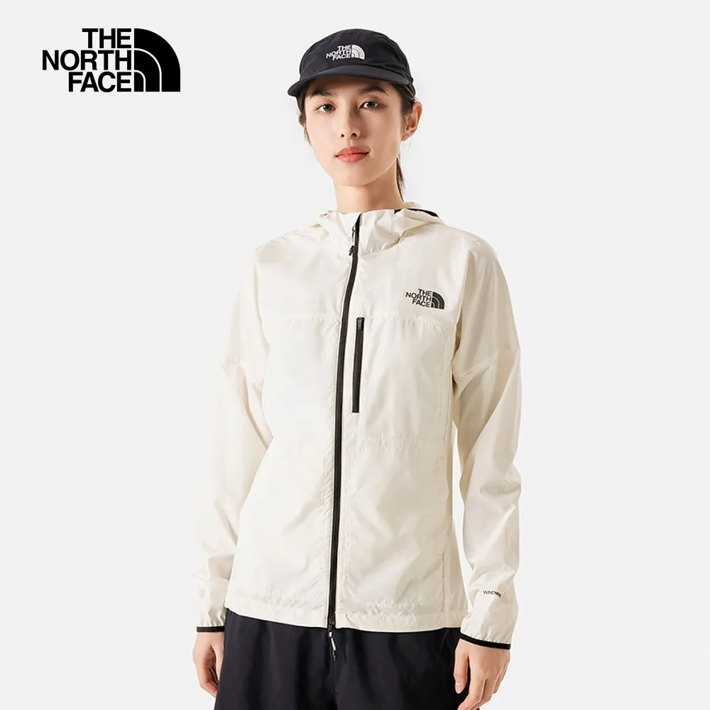 【The North Face 女 防風防潑水外套 AP《黑白》】5JXO/黑白拼接防潑水防風外套/衝鋒衣 歷史價格詳細信息