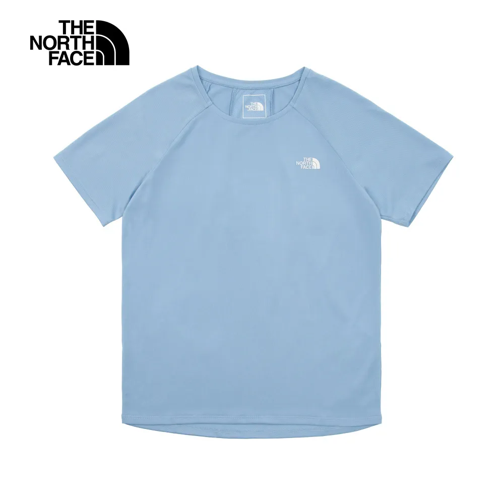 The North Face 女 吸濕排汗休閒短袖T恤 湖水綠-NF0A499OK29 歷史價格詳細信息