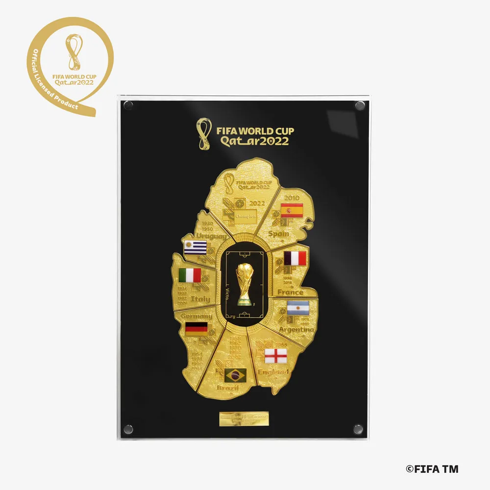 FIFA 2022年卡塔爾世界盃 金盃模型(帶底座)-F22-TR-0004 歷史價格詳細信息