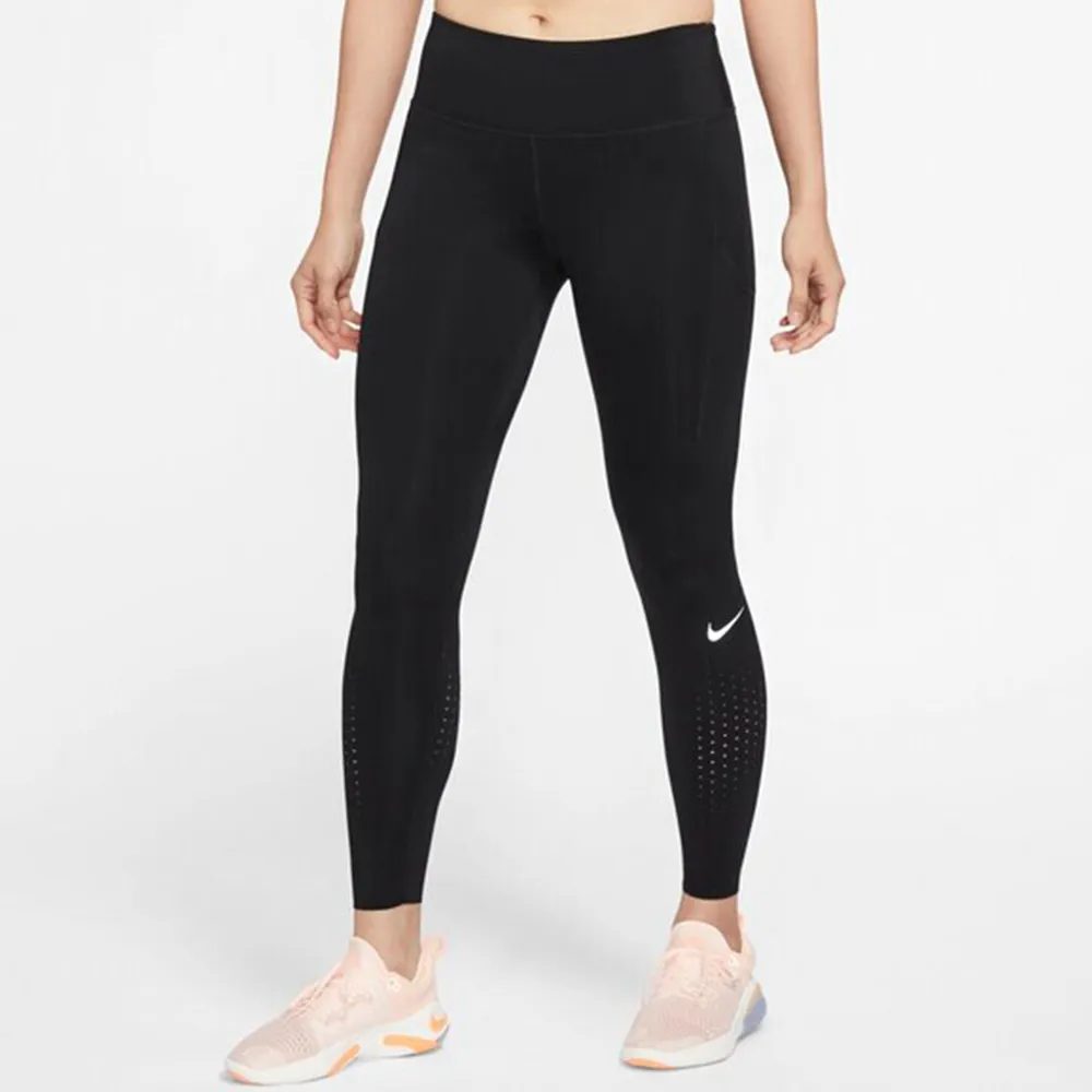 Nike 長褲 Epic Lux Tights 黑 白 女款 緊身褲 跑步 運動 【ACS】 CN8042-010 歷史價格詳細信息