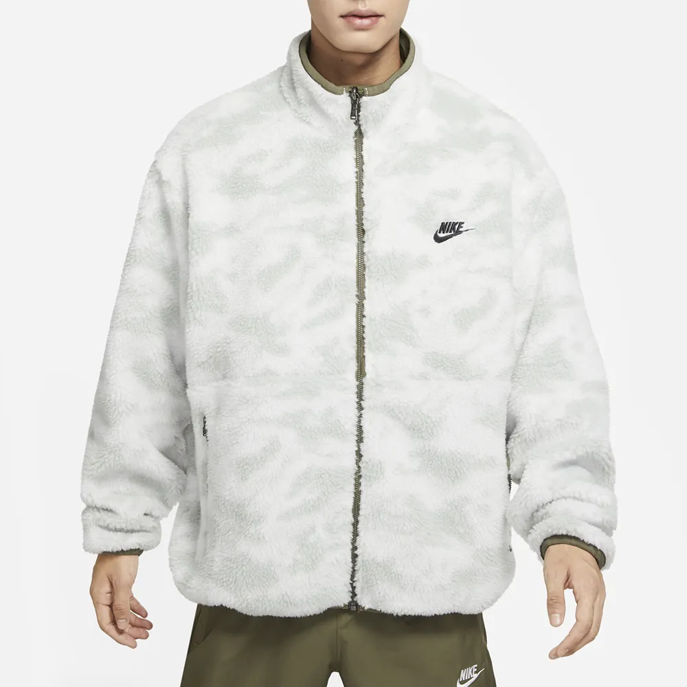 【NIKE】AS M NK WINTER JKT REV GCEL 男款 舖棉外套 雙面穿 羊羔絨 黑色 米白色-HV1737060 歷史價格詳細信息