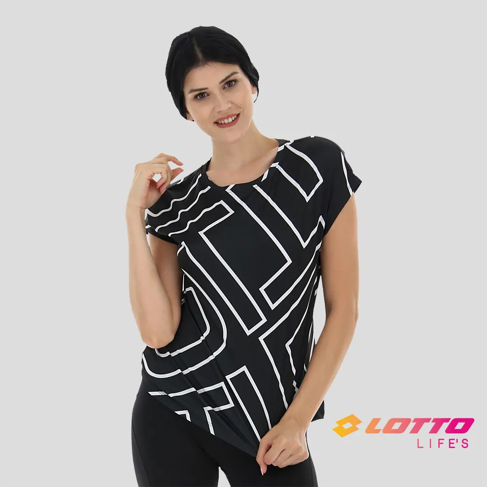 【LOTTO】義大利 女 訓練圓領T-SHIRT(印花黑-LT2154761CX) 歷史價格詳細信息