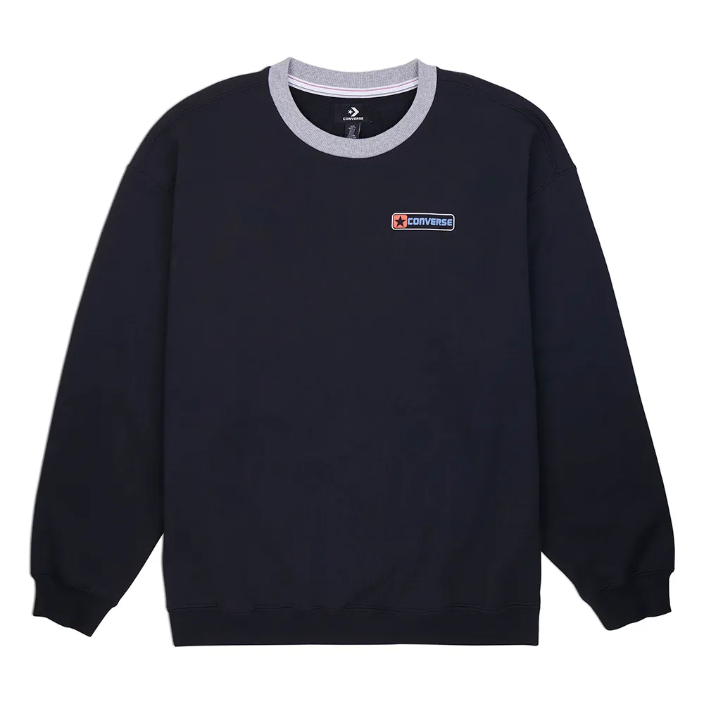 CONVERSE 長袖上衣 帽T STAR CHEVRON 男女款 中性款 10024915-A01 黑色 歷史價格詳細信息