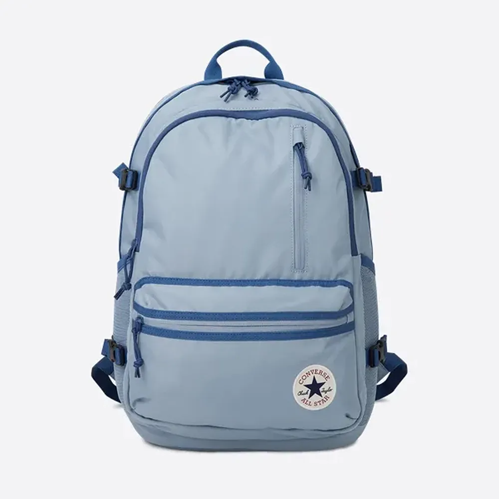 【CONVERSE】STRAIGHT EDGE BACKPACK 後背包 休閒包 男包 女包 藍色-10021138-A28 歷史價格詳細信息