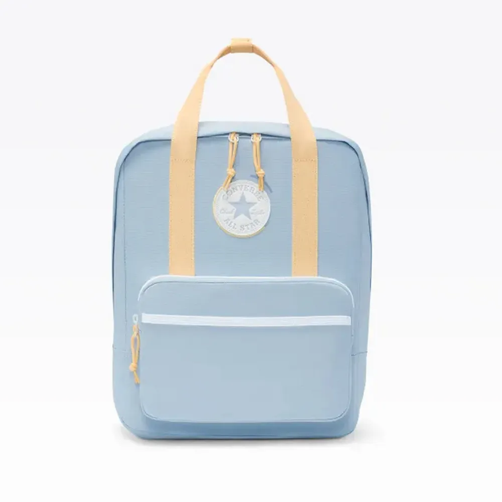 【CONVERSE】SUMMER VERSE SQUARE BACKPACK 後背包 男包 女包 淡藍橘_10026501-A01 歷史價格詳細信息