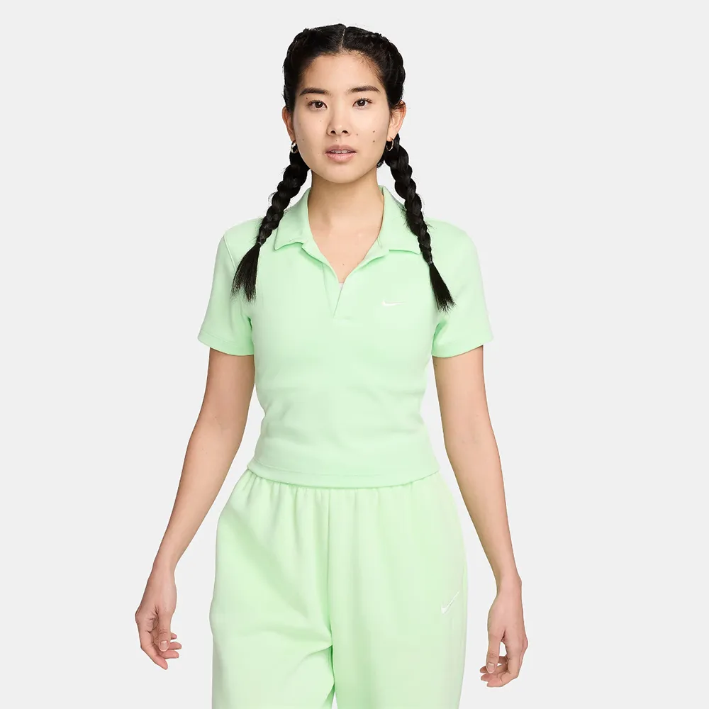 NIKE 女 短袖上衣 AS W NSW ESSNTL SS POLO CRP TO -DV7885010 歷史價格詳細信息