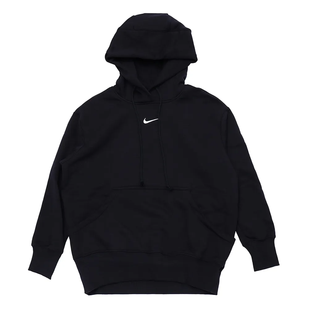 Nike As W Nsw Phnx Flc Os Po Hoodie 女 黑 口袋 帽T 長袖 DQ5861-010 歷史價格詳細信息