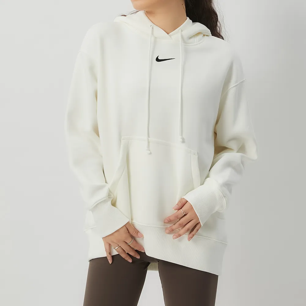 【NIKE】AS W NSW FLC OS PO HD GCEL 女 連帽上衣 米黃-HF5039113 歷史價格詳細信息