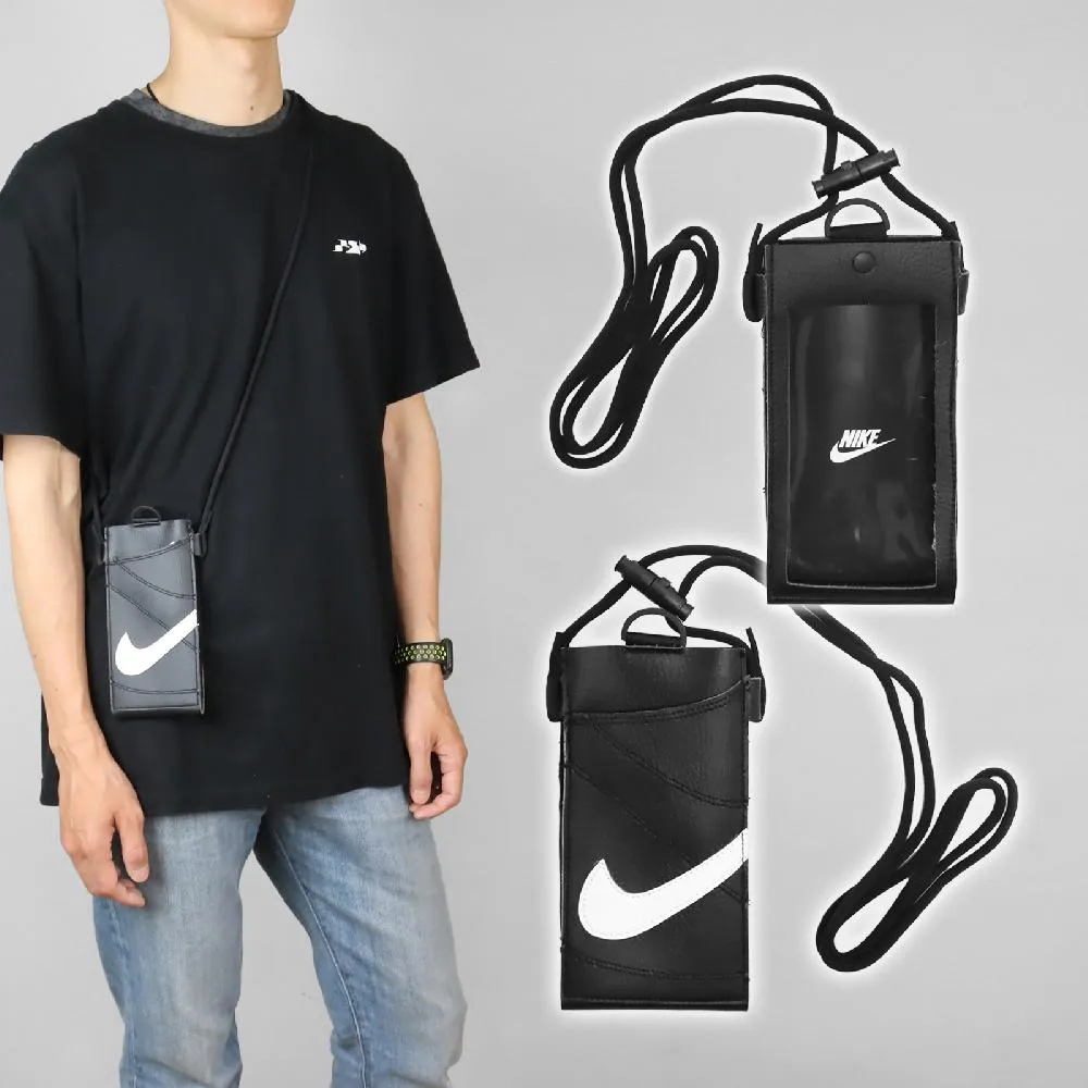 Nike 耐吉 手機斜背包 Club Phone Crossbody Bag 黑 白 可觸控 防撕裂 斜背包 手機包 N100909609-1OS 歷史價格詳細信息