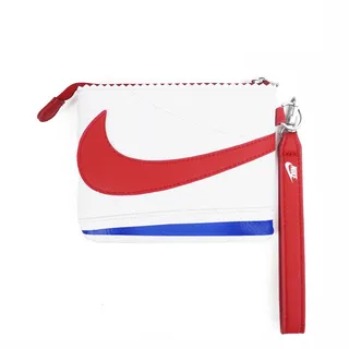 Nike Icon [NESSD281-001] 女 不對稱比基尼上衣 斜肩 夏日 戶外 野溪 運動 休閒 黑紅 歷史價格詳細信息