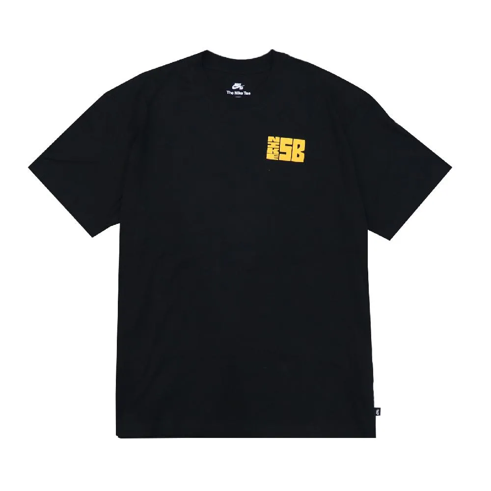 Nike T恤 SB TEE 黑 消防鴿 鴿子 短袖上衣 男款 卡通 消防栓 【ACS】 CU0299-010 歷史價格詳細信息