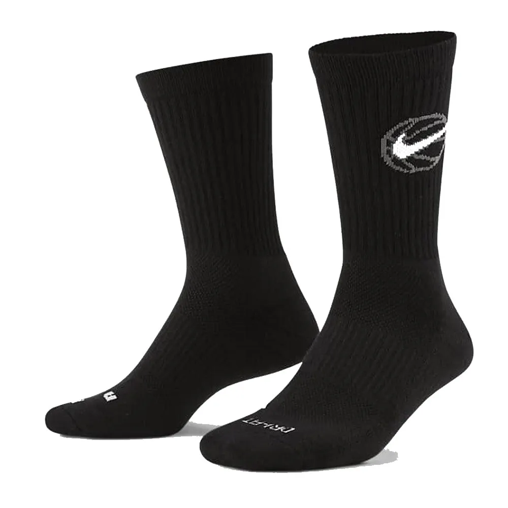 Nike 襪子 Everyday Crew Socks 白 籃球襪 長襪 快乾排汗【ACS】 DA2123-100 歷史價格詳細信息