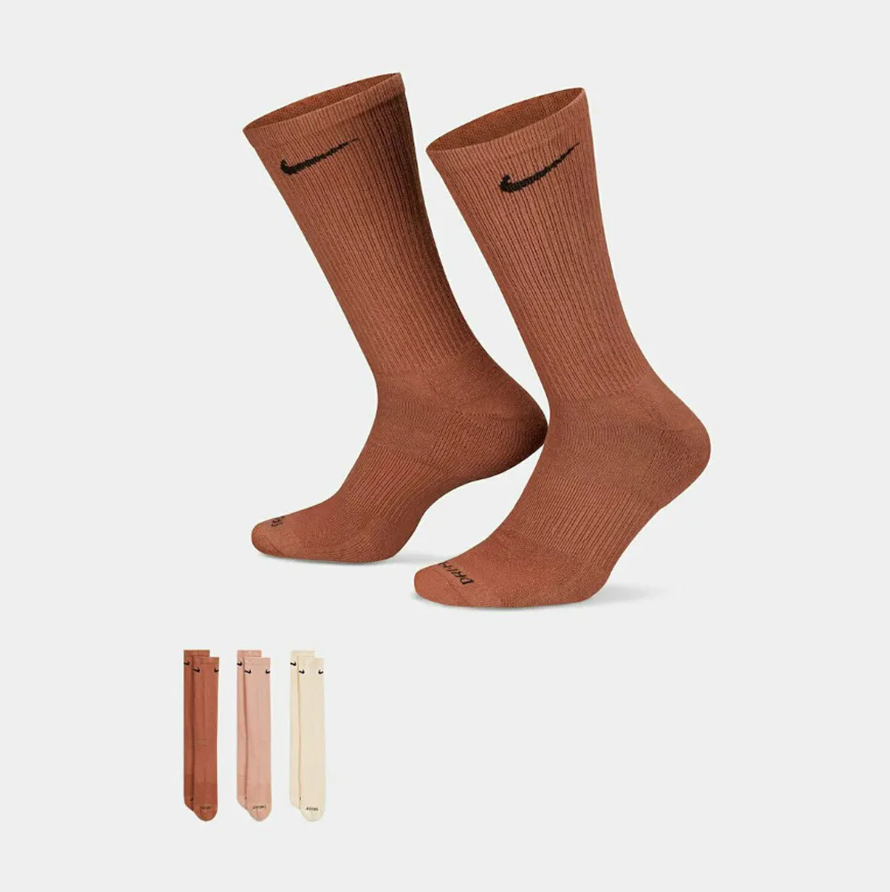 Nike 長襪 Everyday Lightweight 男女款 黑 基本款 襪子 中筒 休閒 三雙入 SX7677-010 歷史價格詳細信息