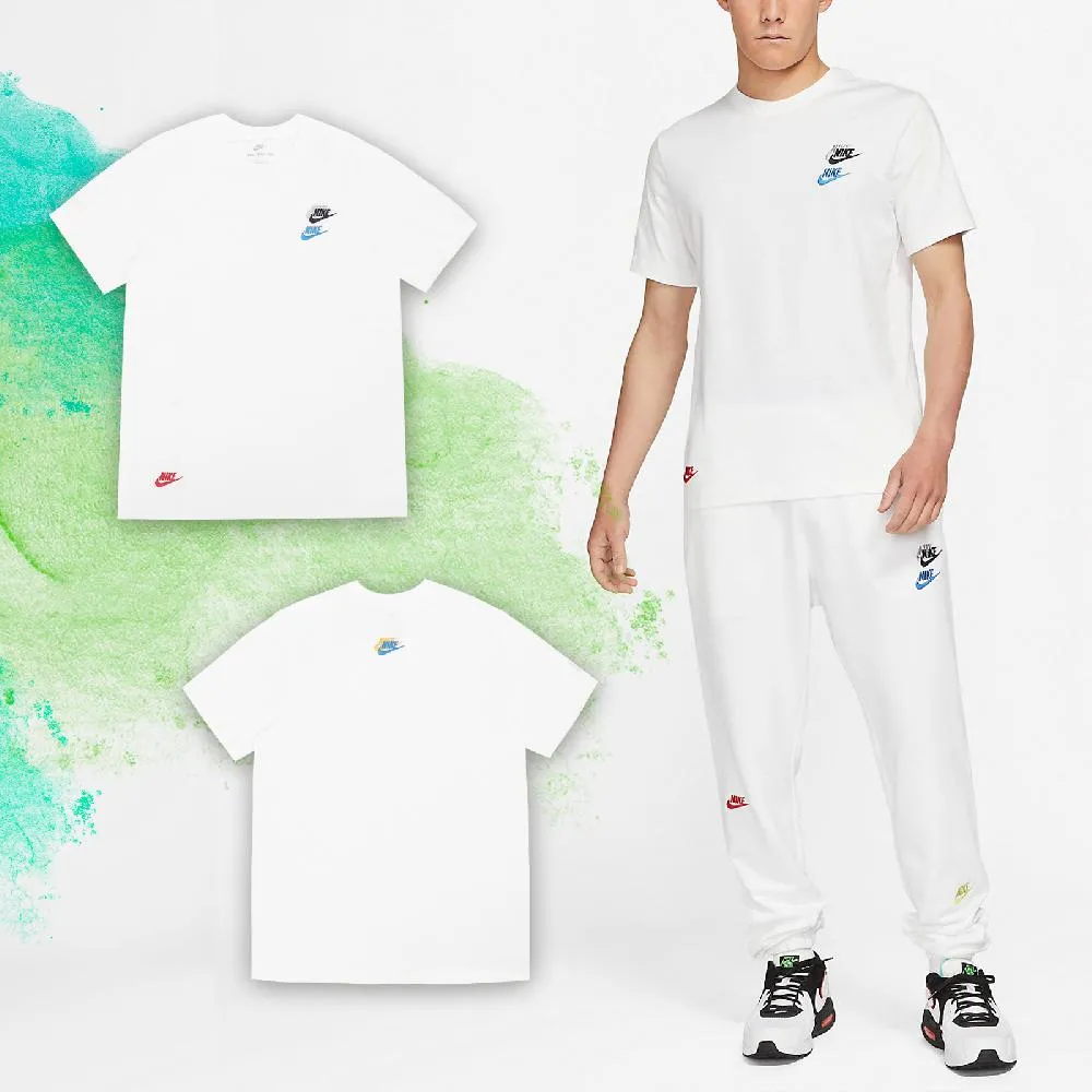 Nike 短袖 NSW Tee男款 白 透氣 快乾 外星人 塗鴉 大勾【ACS】 DO9156-100 歷史價格詳細信息