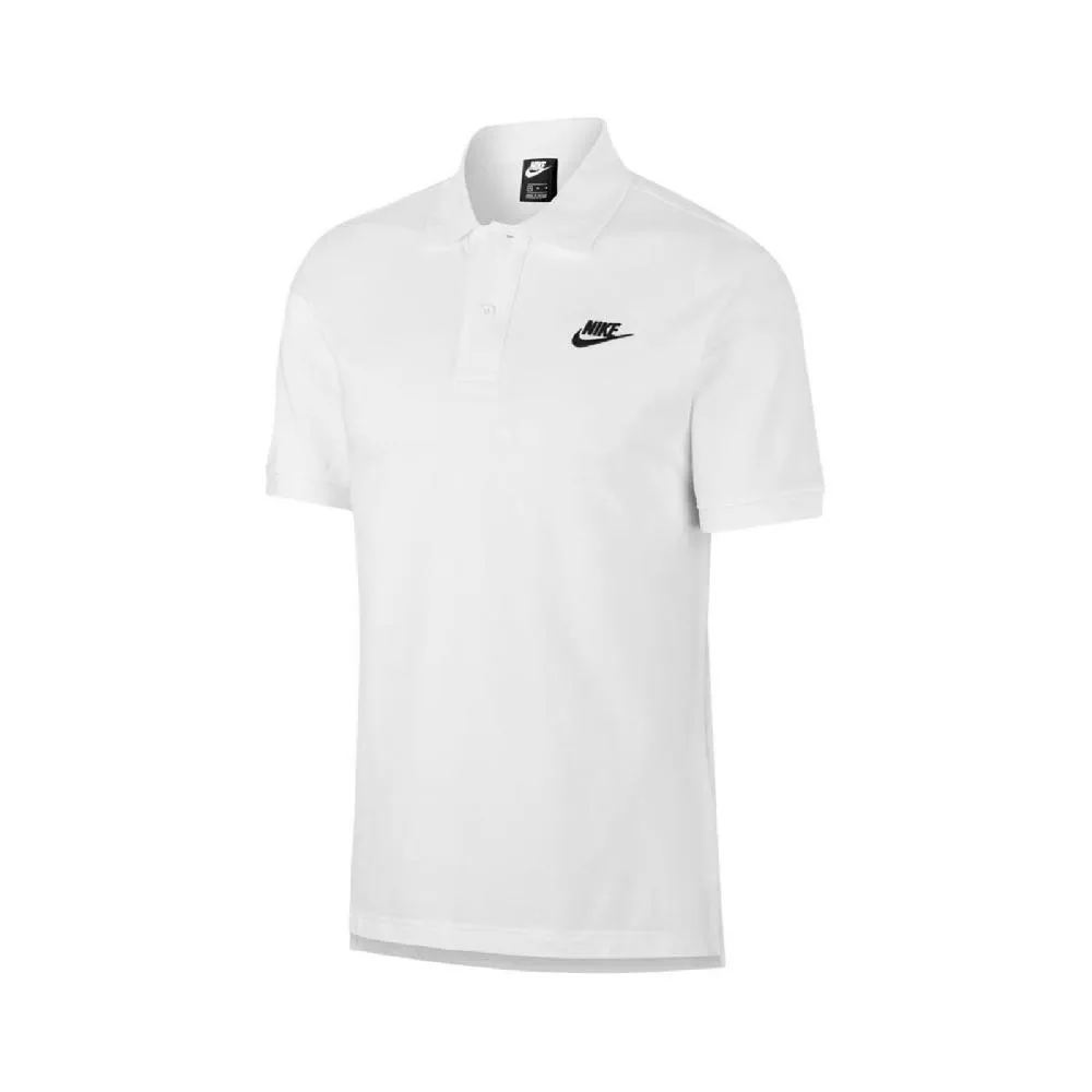 Nike 短袖 NSW Polo 男款 任選 黑 白 兩色 POLO衫 純棉 翻領 兩側開岔 開襟 刺繡【ACS】 歷史價格詳細信息