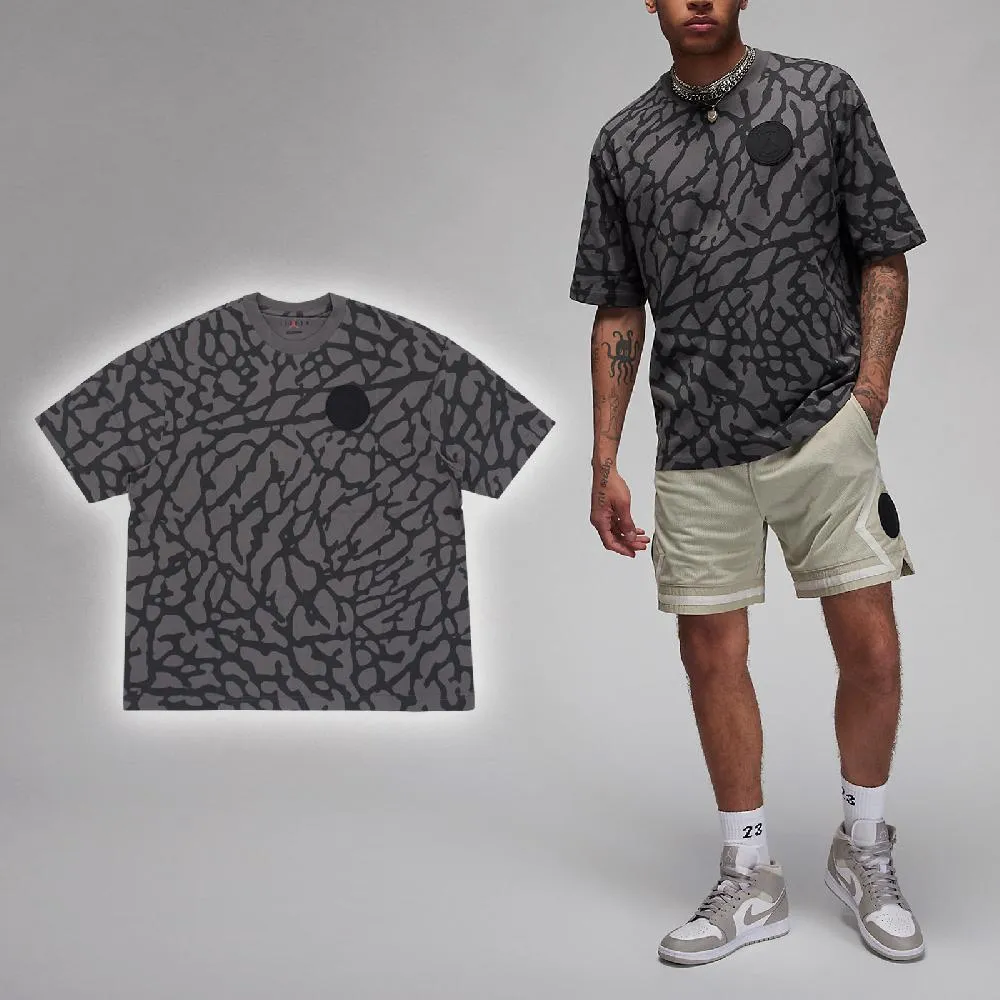 Nike 短袖 Jordan 男款 黑 短T 喬丹 背面大LOGO 寬鬆 落肩【ACS】 FQ0359-010 歷史價格詳細信息