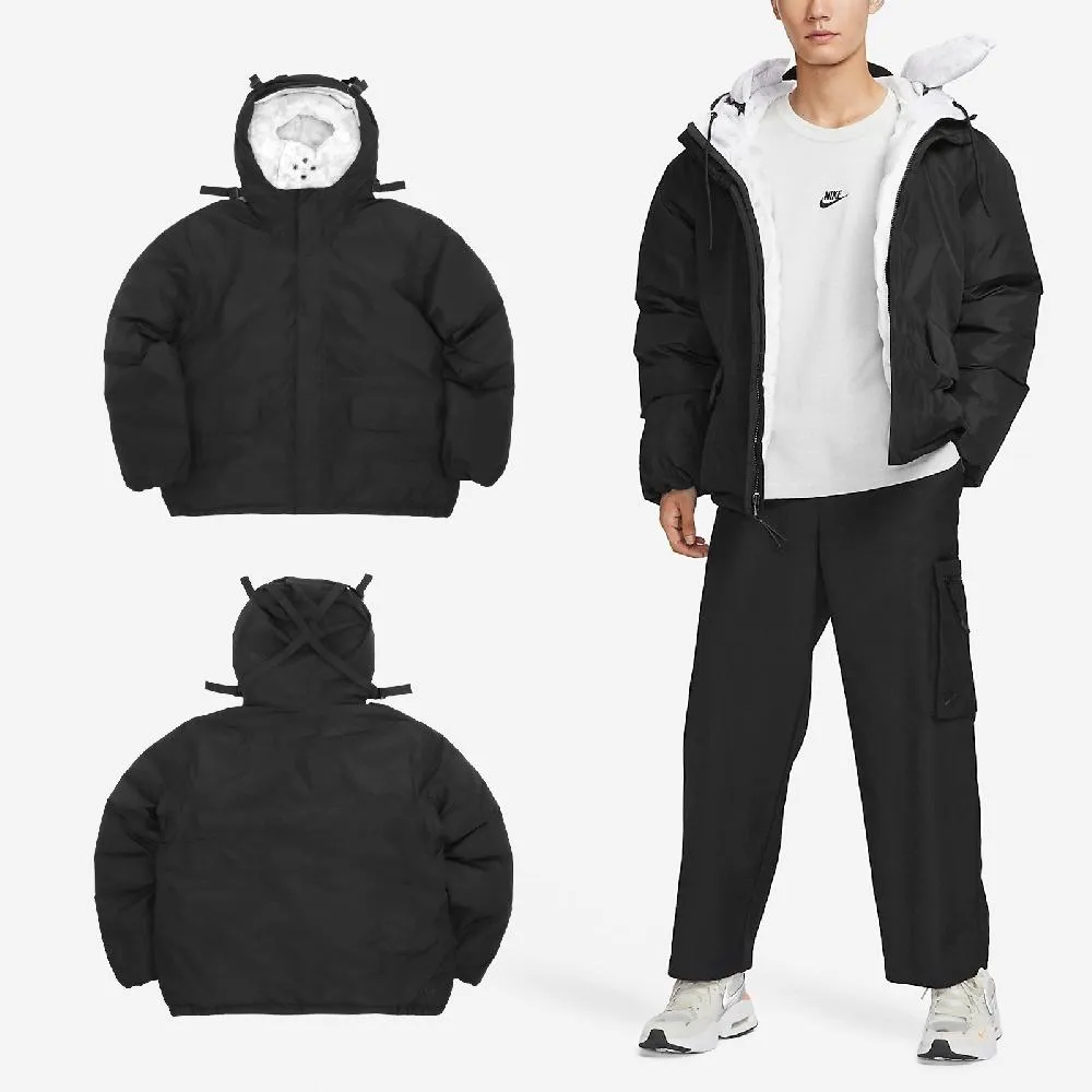 Nike 外套 NSW 男款 黑 雙面穿 防風外套 防潑水 小LOGO 保暖【ACS】DD6850-010 歷史價格詳細信息