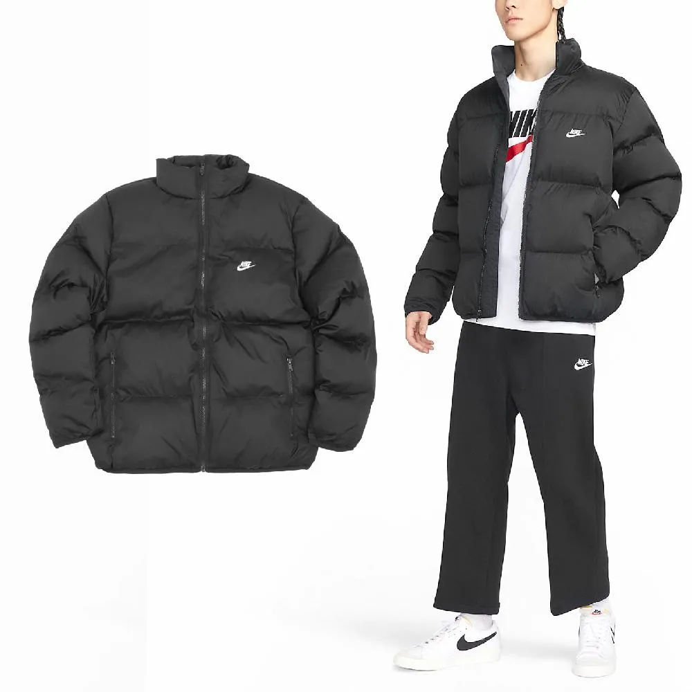 Nike 外套 NSW 男款 黑 雙面穿 防風外套 防潑水 小LOGO 保暖【ACS】DD6850-010 歷史價格詳細信息