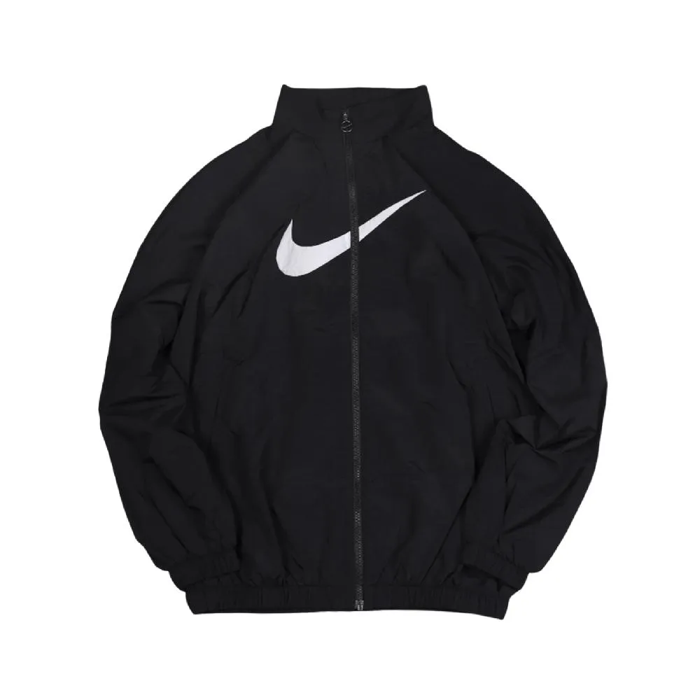 Nike 外套 NSW Essential Jacket 女款 黑 寬鬆 立領 大勾 休閒 長袖 風衣 DX5865-010 歷史價格詳細信息