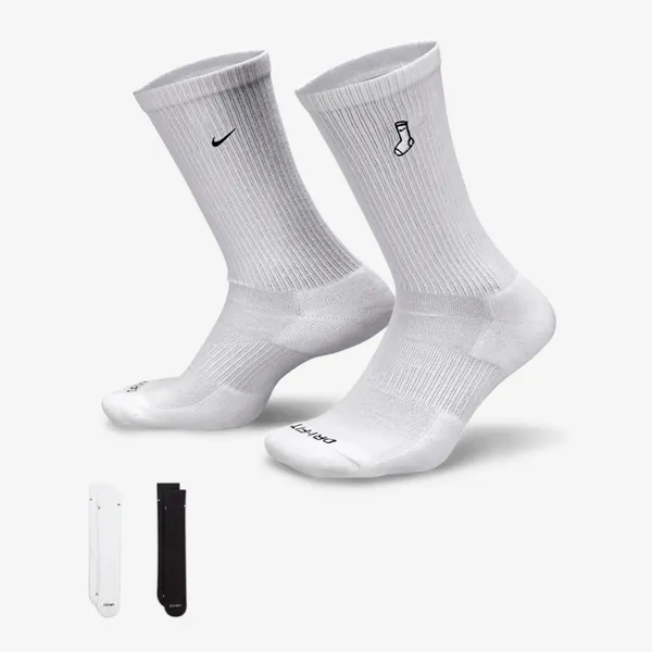 Nike 長襪 Everyday Lightweight 男女款 黑 基本款 襪子 中筒 休閒 三雙入 SX7677-010 歷史價格詳細信息