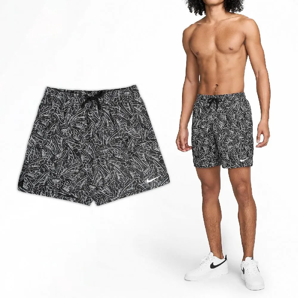 Nike 短褲 Volley Swim Shorts 綠 男款 海灘褲 九吋 可收納【ACS】 NESSB521-303 歷史價格詳細信息