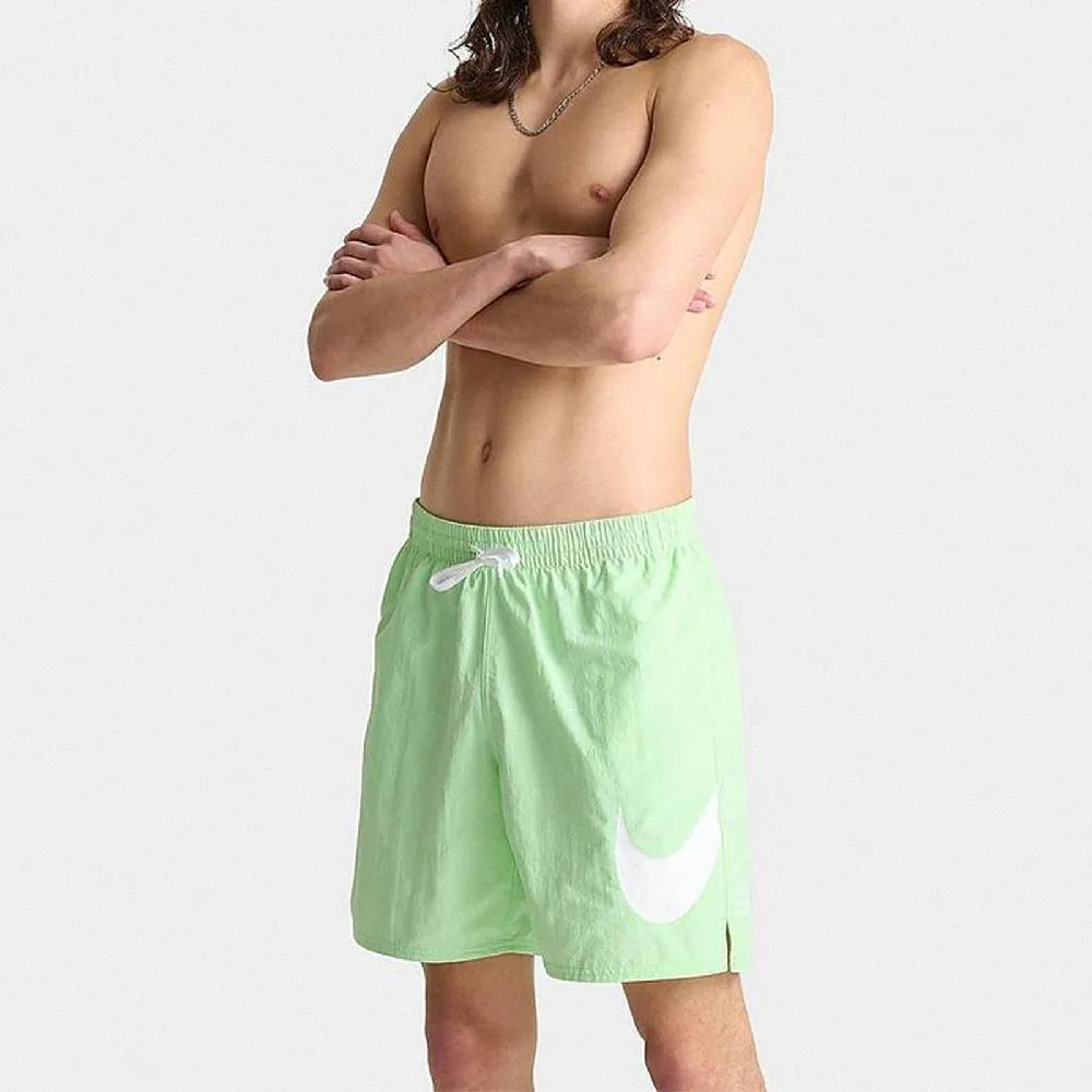 Nike 短褲 Volley Swim Shorts 綠 男款 海灘褲 九吋 可收納【ACS】 NESSB521-303 歷史價格詳細信息