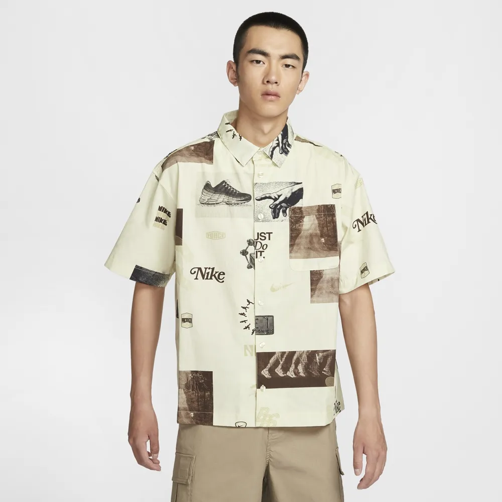 Nike AS M NK DF SS Tee VERB 男 白 印花 籃球 休閒 運動 舒適 短袖 FQ0355-100 歷史價格詳細信息