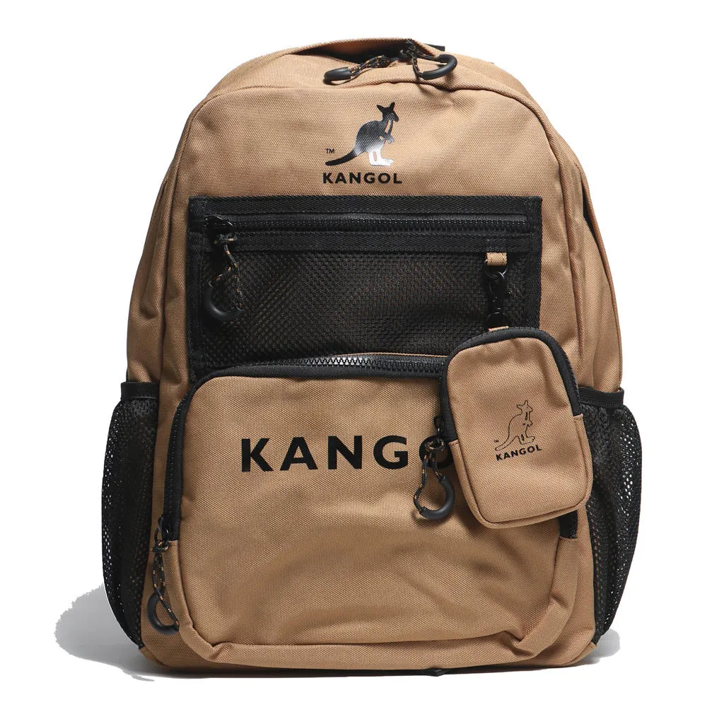 KANGOL 網格LOGO 袋鼠 側背包 斜背包 口罩 收納袋  4色【61251702】時尚 歷史價格詳細信息