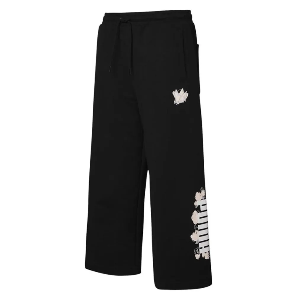 Puma 流行系列 黑色 刺繡Logo 束口長褲 女款 NO.H3851【新竹皇家 53433501】 歷史價格詳細信息