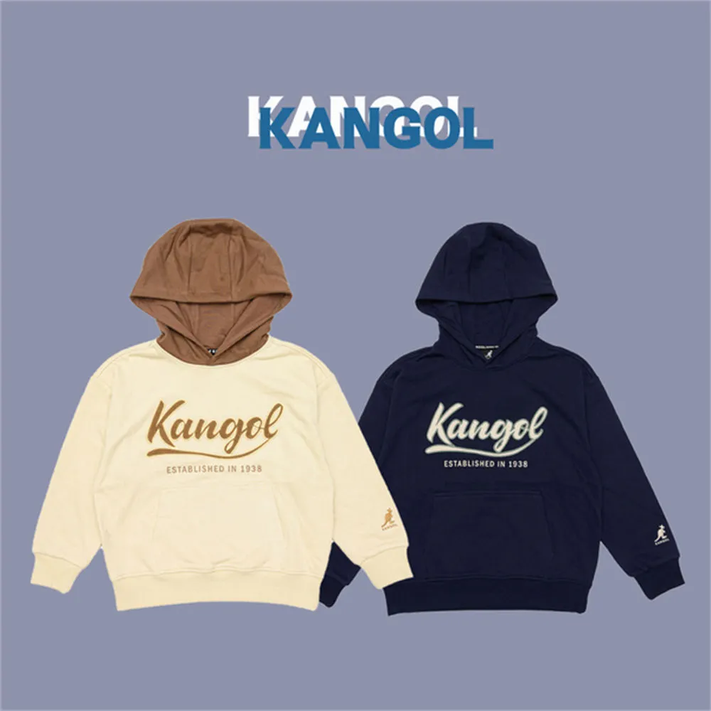 KANGOL 連帽布標鋪棉外套【63521422】時尚 秋冬新品 長袖 防風 發熱衣 防潑水 情侶裝 連帽外套 歷史價格詳細信息