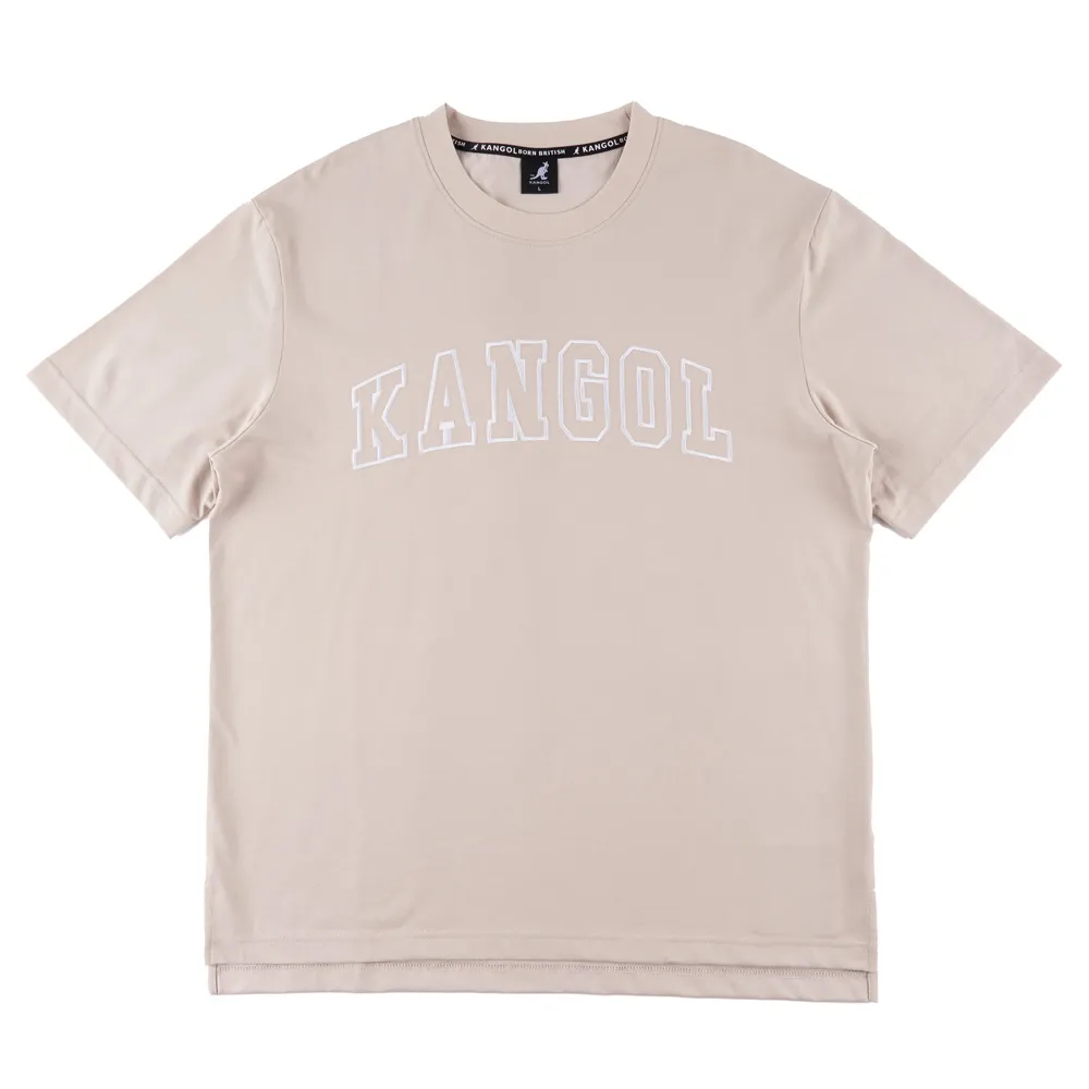 KANGOL 短T 奶茶色 領口刺繡 背後LOGO 袋鼠 棉 男 6121100232 歷史價格詳細信息