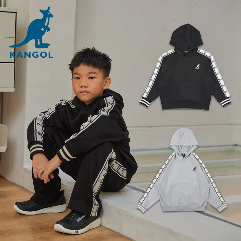 KANGOL 帽T 黑 左胸大LOGO 手袖 織帶 男女 6155105620 歷史價格詳細信息