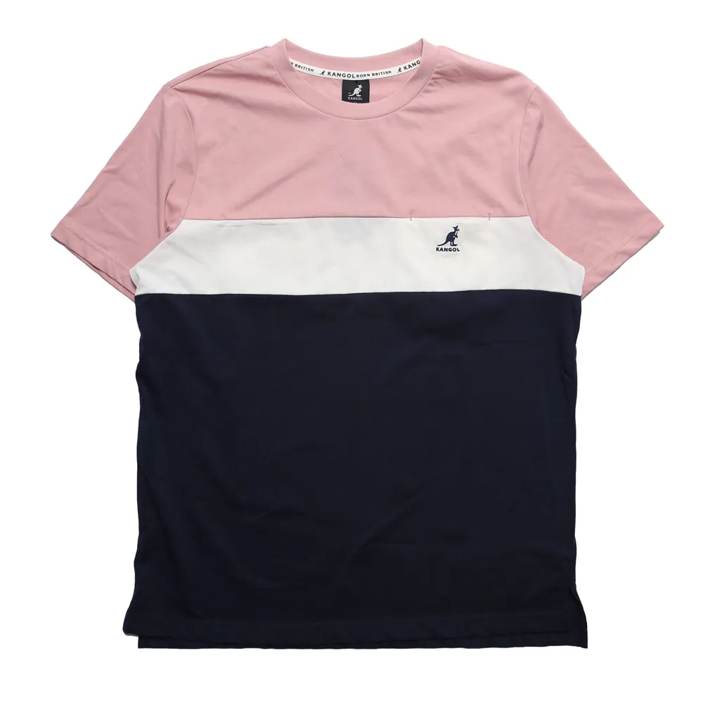 KANGOL 短袖 短T 三色拼接 水藍白 袋鼠 休閒 中性 6125300181 歷史價格詳細信息