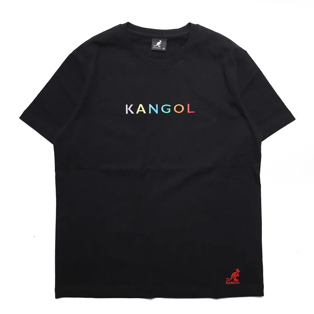 KANGOL 短袖 短T 黑 灰 雙色拼接 小LOGO 袋鼠 棉 休閒 男 6225101520 歷史價格詳細信息