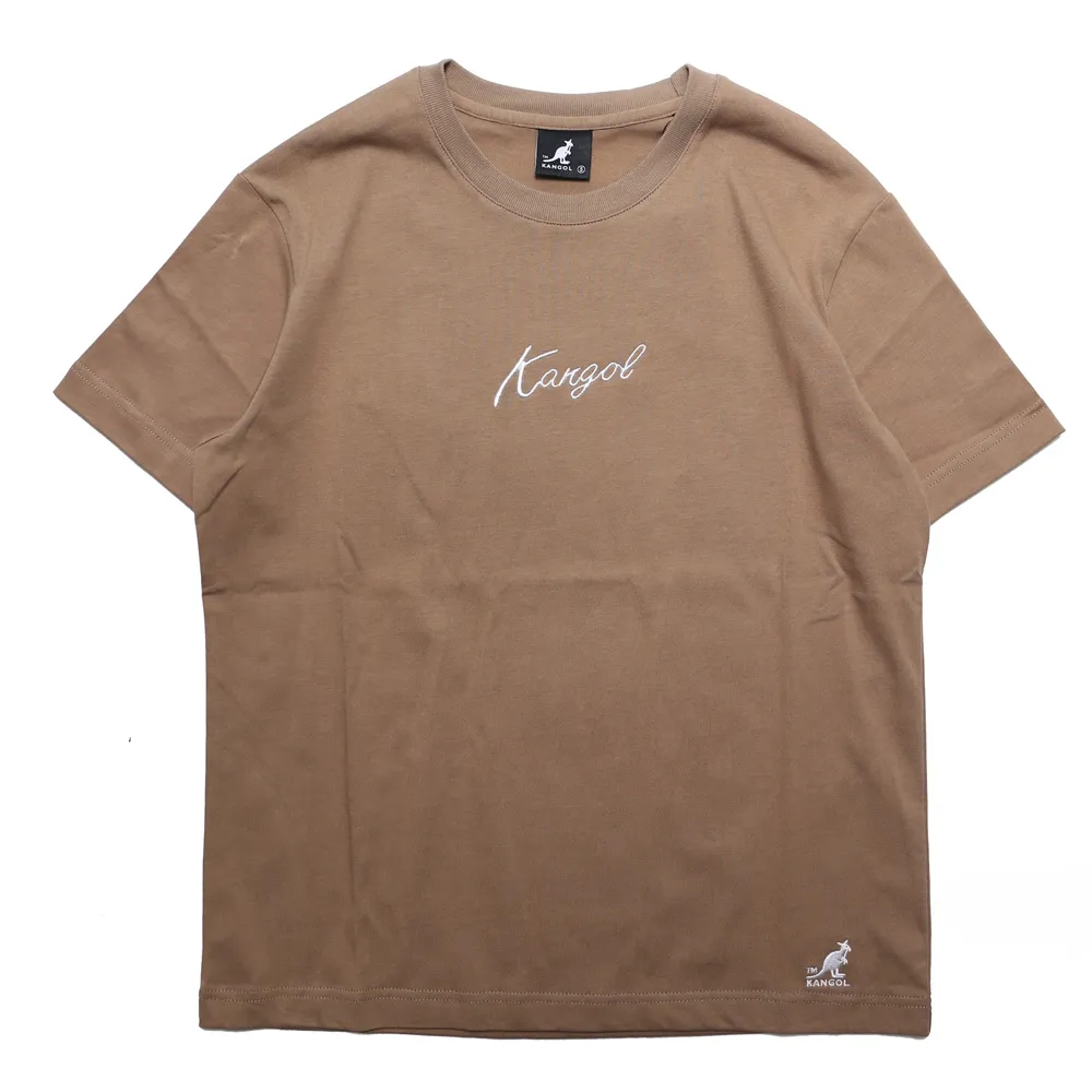 KANGOL 短袖 短T 卡其 白黑LOGO 袋鼠 上衣 中性 6125601930 歷史價格詳細信息