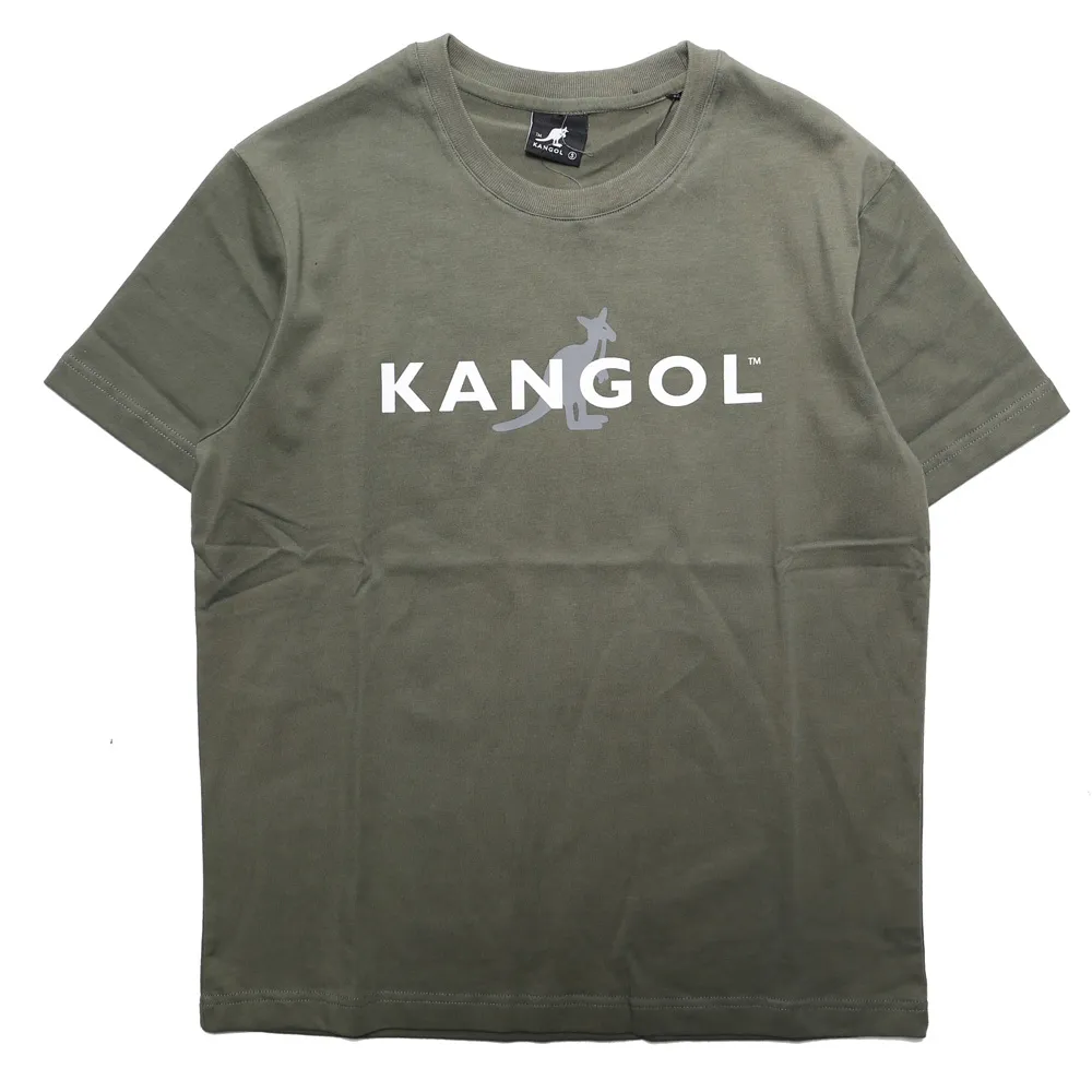 KANGOL 短袖 短T 軍綠 黑大LOGO 袋鼠 休閒 中性 6125600770 歷史價格詳細信息
